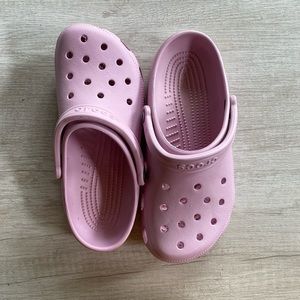 Pink Crocs